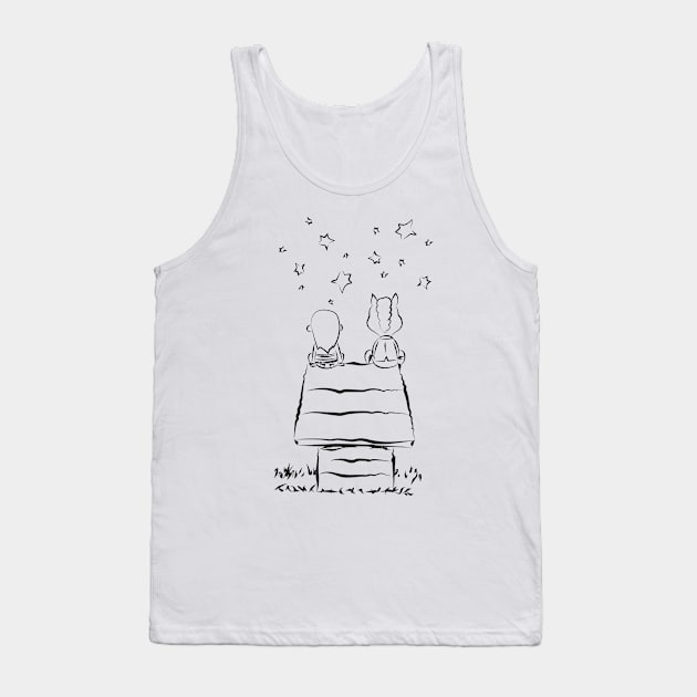 Bojack, Diane and the stars Tank Top by SIMPLICITEE